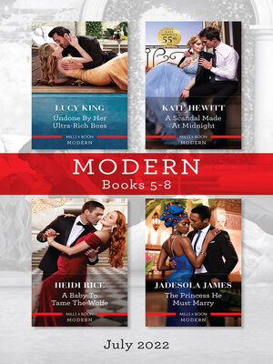 cover image of Modern Box Set, Books 5-8: July 2022